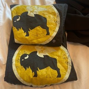 TWO size SMALL Buffalo Wild Wings tshirt